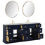 Ensemble de meuble-lavabo simple 24 po Alberthe-61527817-61527810