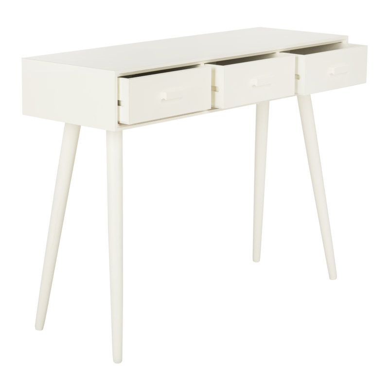 Lynfield 106cm Console Table, Distressed White