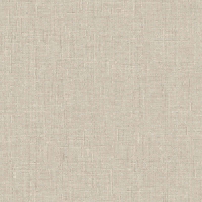 Inia Collection Textile Plain Wallpaper Roll, Beige