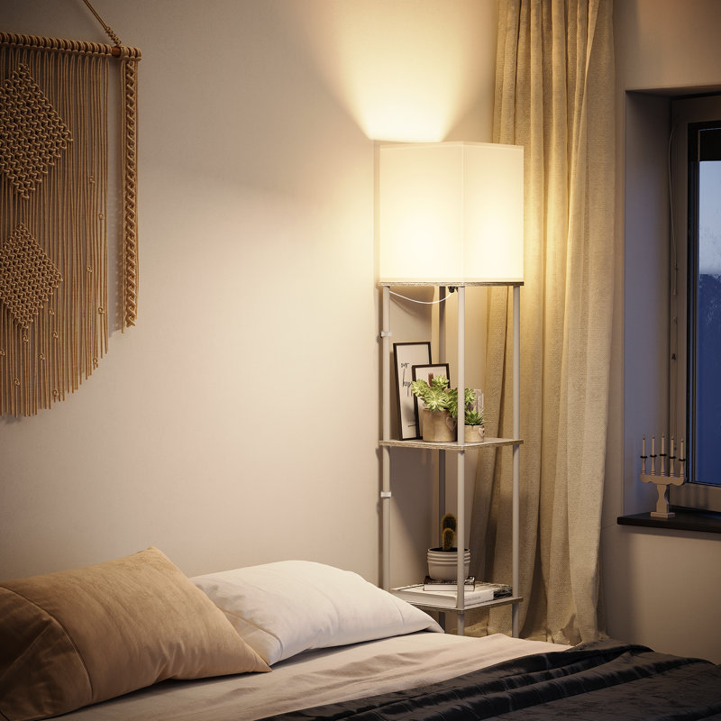 Lampe sur pied colonne 63 "Oriyan