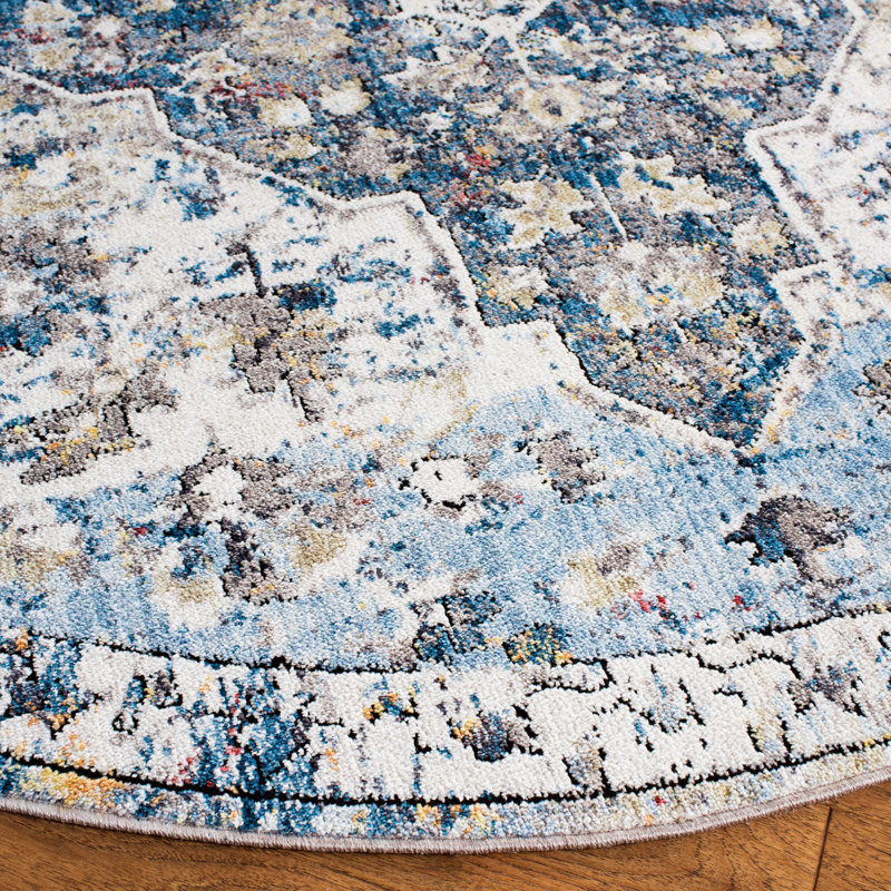 Gardner Performance Abstract Rug, Round 7'