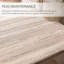 Tapis abstrait brun clair / crème Quanda (9 pi 3 po x 13 pi) Quanda-1916417482