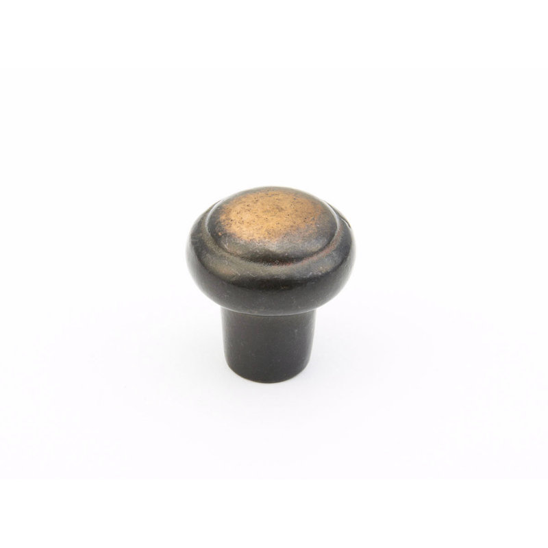 Mountain Bronze Round Knob, Antique Bronze