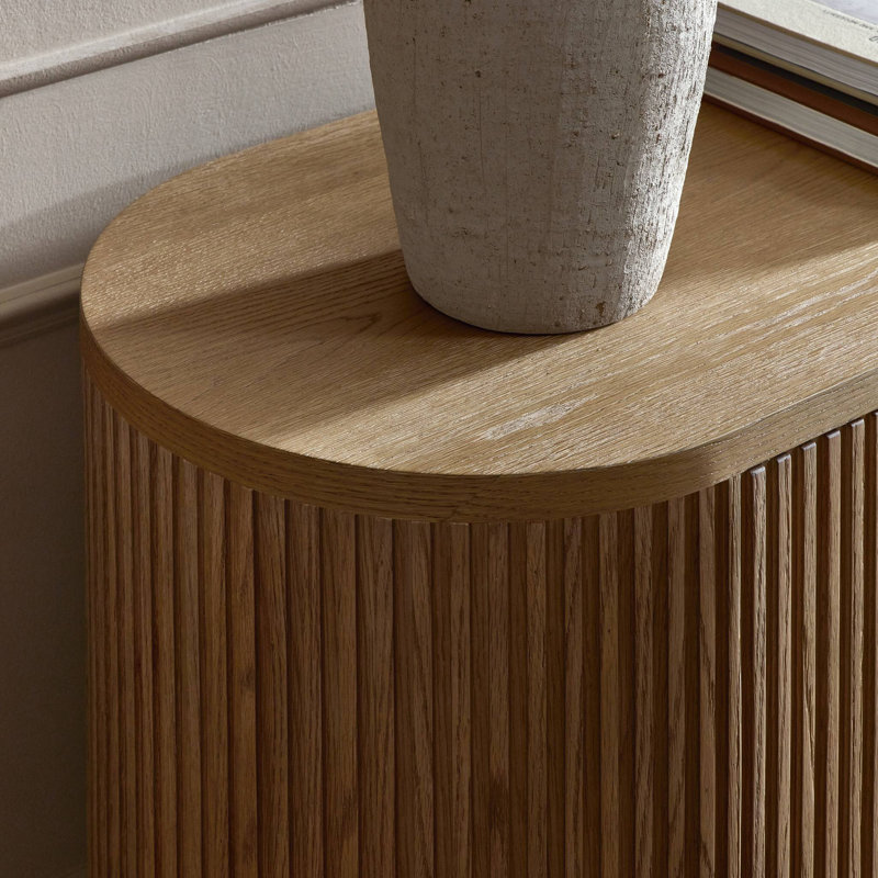 Delphi Media Console-Desert Oak, Desert Oak