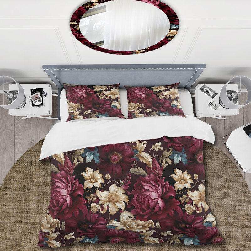 Ensemble de housse de couette Nashom, Housse de couette simple + 1 taie décorative stan