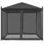 Charlanda 3 x 3m Powder Coated Steel Gazebo-1412999064