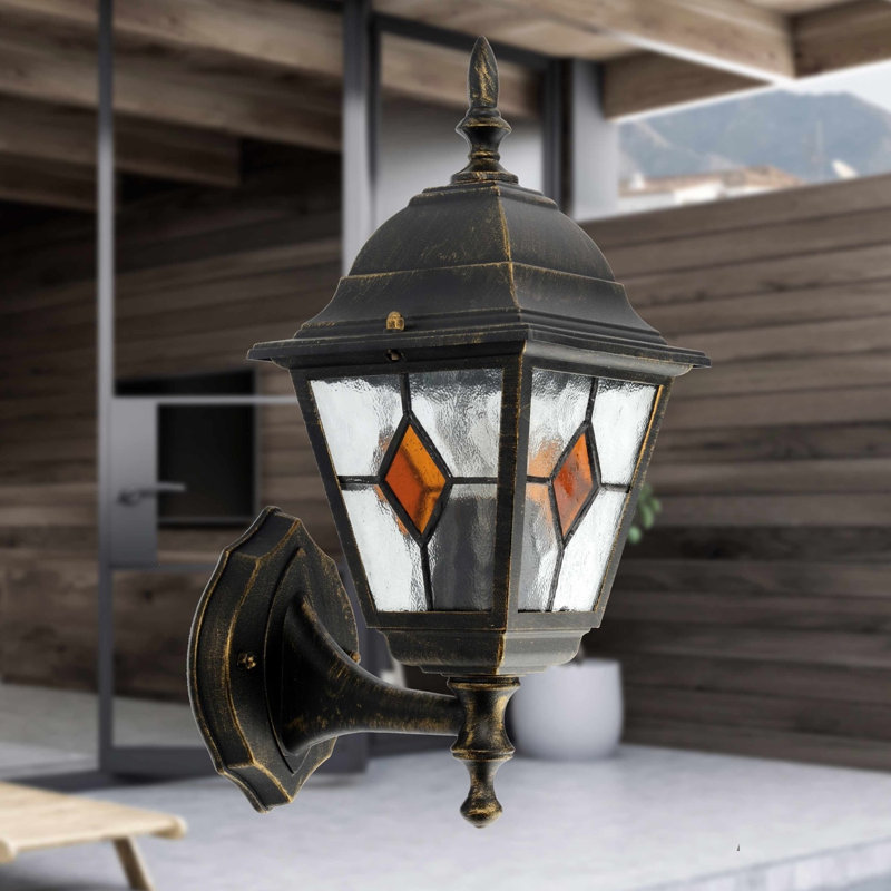 Madline 34.5cm H Outdoor Wall Lantern