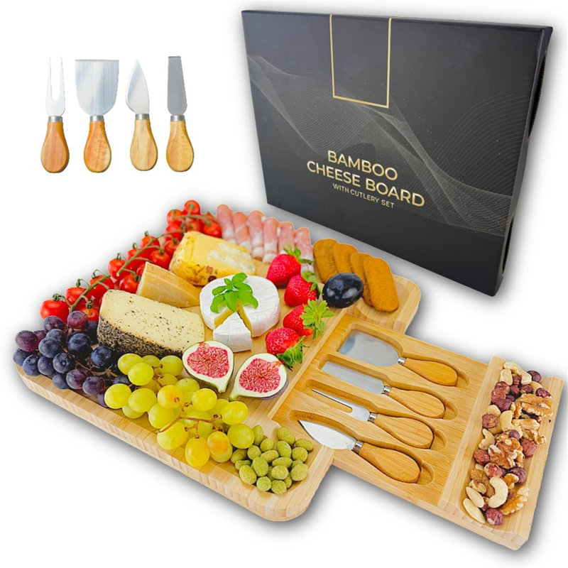 Union Rustic Bamboo Cheese Board