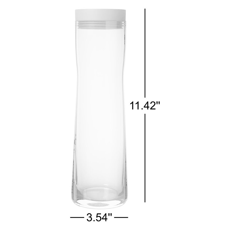 Splash Water Smoked 34 oz. Carafe, Dark Gray