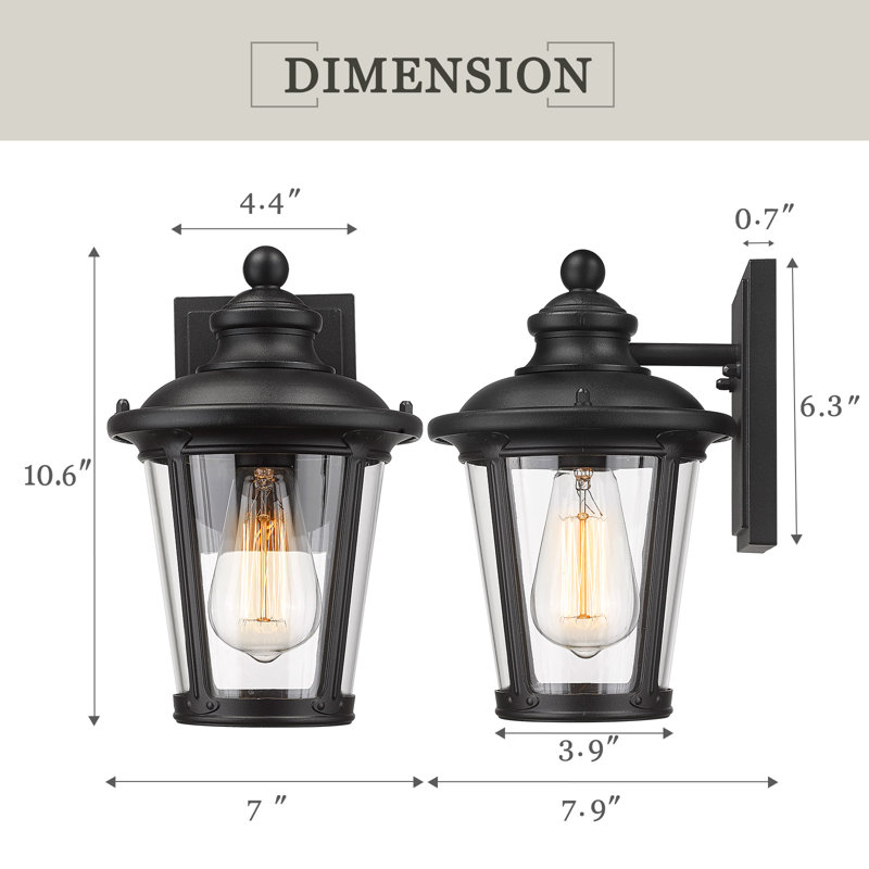 Wall Light, Black