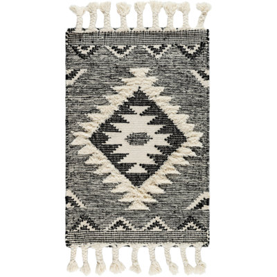 Shriver Performance Wool Geometric Indoor Rug