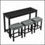 Patio Dining Set Table,