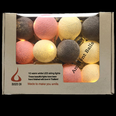 Misti LED Cotton Ball String Light