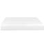 Matelas simple en mousse gélifiée de 8 po offrant une atmosphère de sommeil apaisante et une housse en aloès