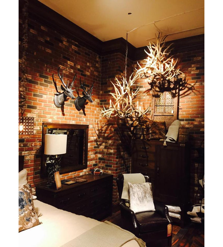 Lanier 8 - Light Chandelier, Sun Bleached