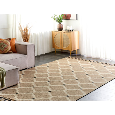 Houten Geometric Hand Woven Area Rug