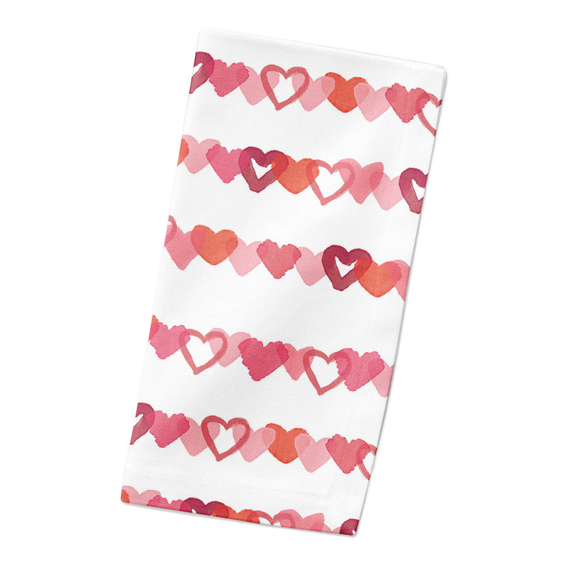 Serviette carrée en coton
