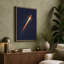 Rocket Through Stars Modern - Wrapped Canvas-1324990690-1324990694