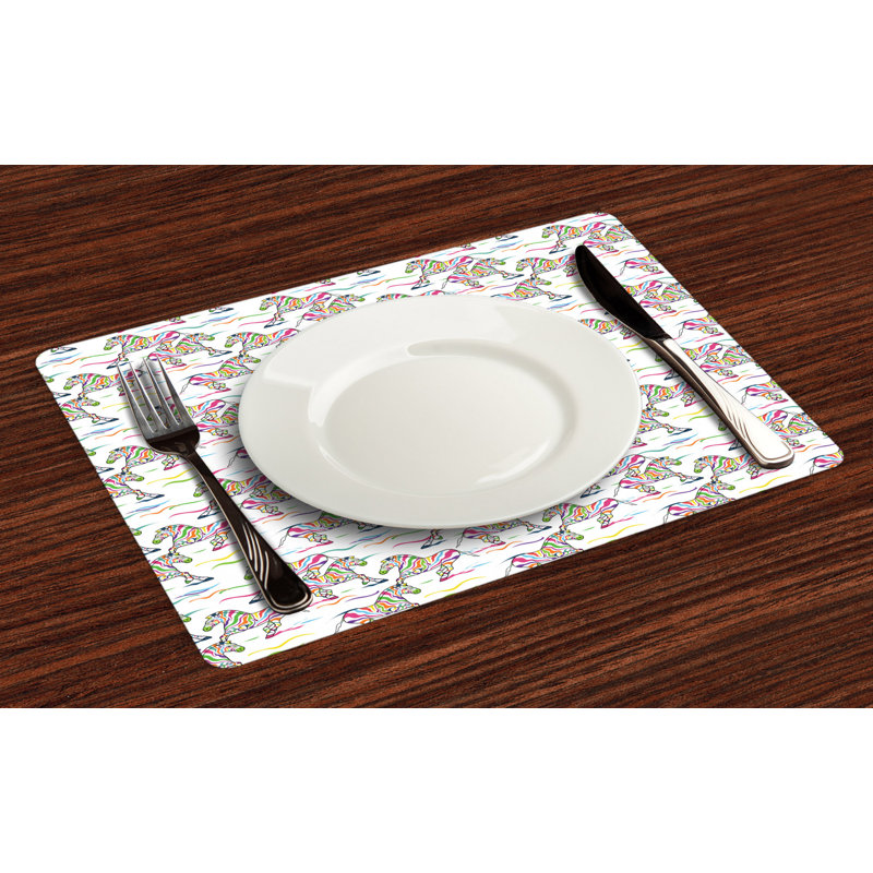 Polyester Animals/Nature Rectangle Placemat