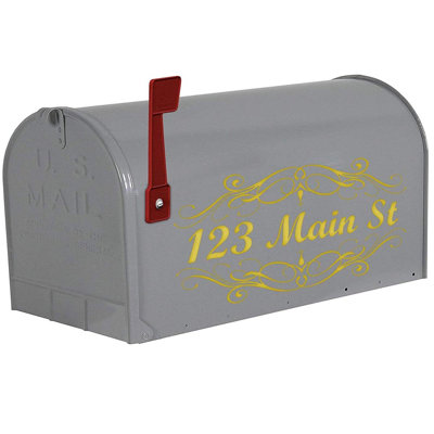Boîte aux lettres personnalisable lettres personnalisées