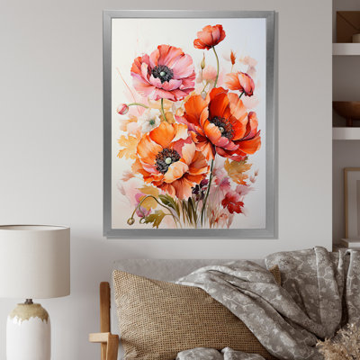 " Poppies Bouquet Sunset Moment I "