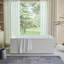 Baignoire de trempage autoportante en acrylique 67 po. X 32 po.-83677360