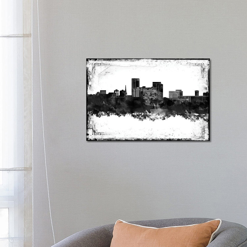 Lexington Black & White Film 1 Piece Wrapped Canvas Wall Art, 45.72cm H x 66.04cm W x 1.9cm D