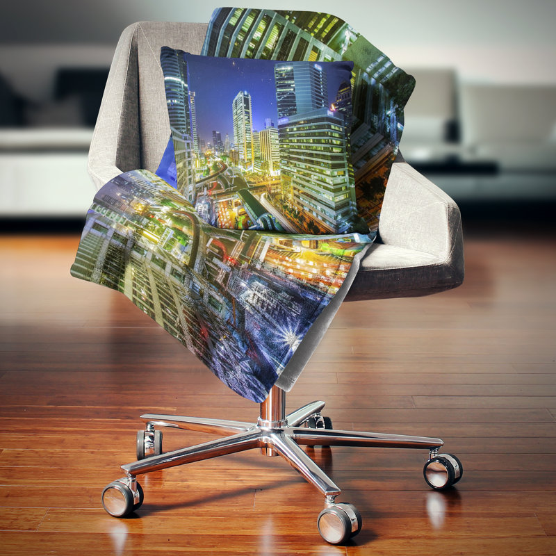 Coussin lombaire en cityscapes bangkok city view