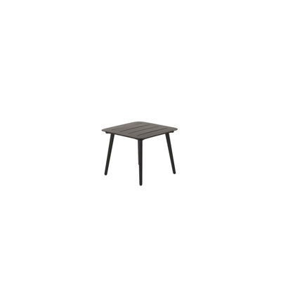Gafnit Square Metal Outdoor Side Table , 40cm cm W 40cm cm D