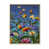 Toile naturelle avec cadre flottant