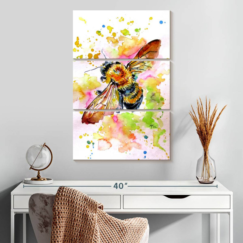 Brampt Flying Bee, 32" H x 20" W