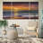 Sundown Descanso Beach - 3-Piece Canvas Print-153826102