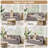 81'' Country-Style Upholstered Slipcover Standard Sofa-328504045
