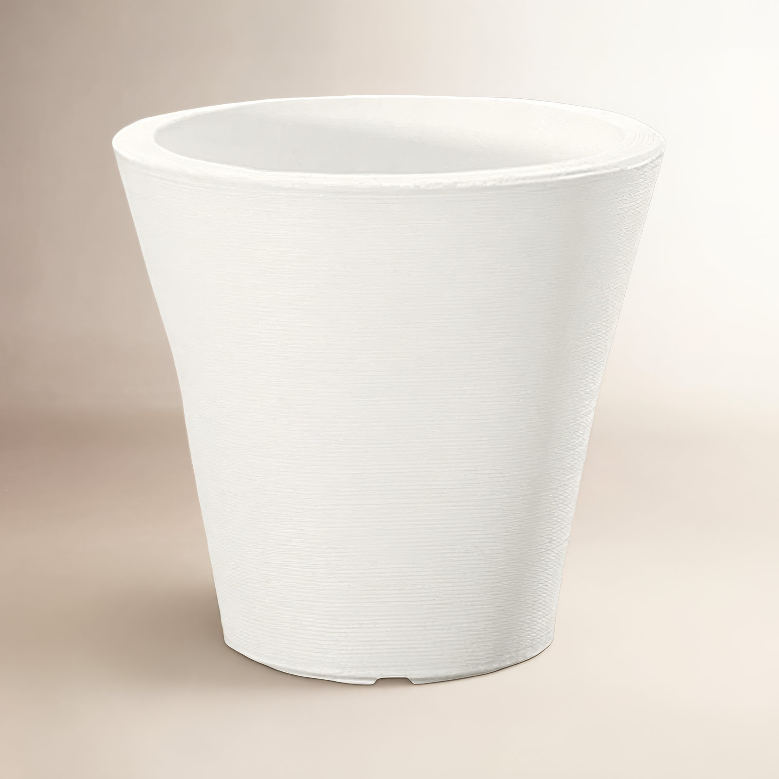 Madison Indoor/Outdoor Modern Round Planter, 20" H x 20" W x 20" D, Old Bronze