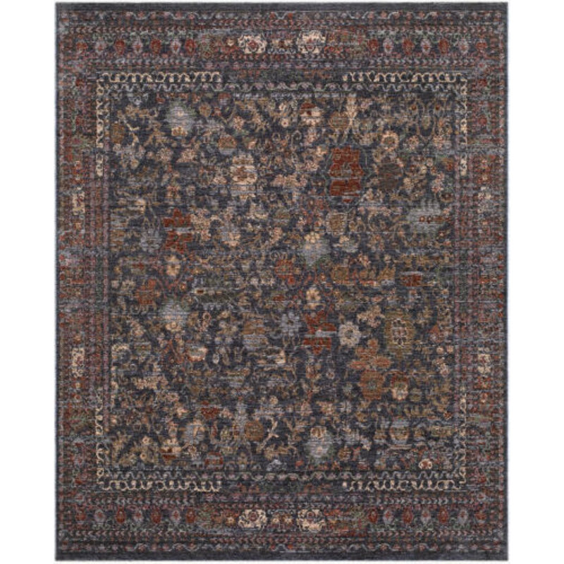 Teyana Machine Woven Rug, Rectangle 5'3" x 7'