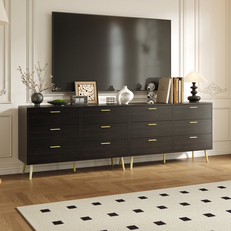 12 Drawer Dresser, Espresso