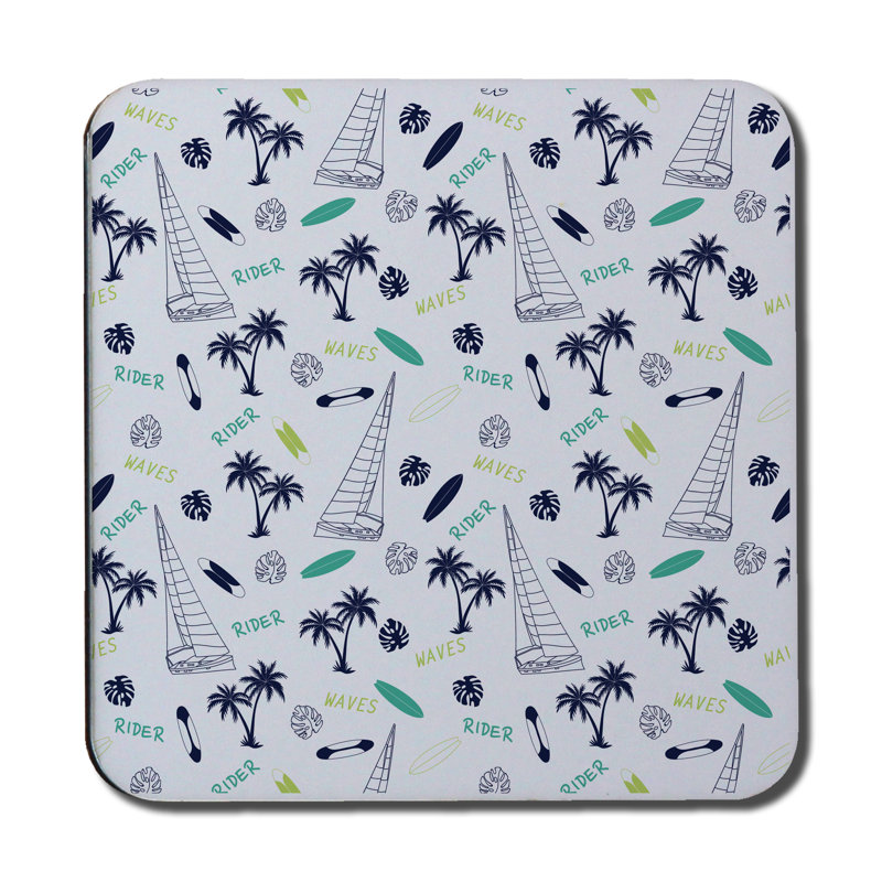 Square 6 Piece Coaster Set