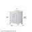 Daria 30'' Single Bathroom Vanity with Marble Top-97873280-124965837-124965840