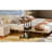 Modern 3 Tier End Table Rack Side Table Cart With 360 Rolling Wheels & Drawer