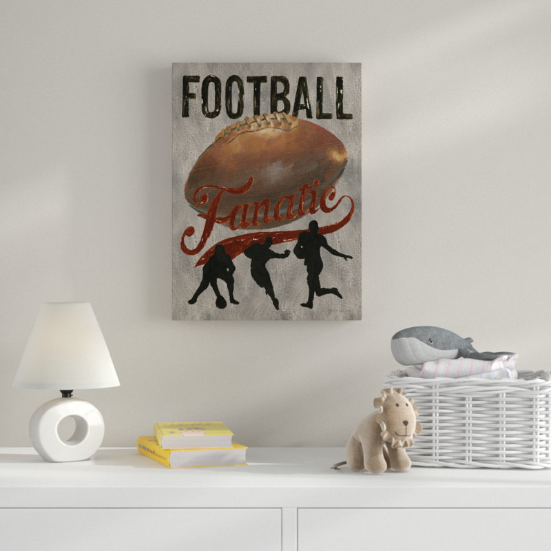 « game day v », art sur toile, H 19 po x l 14 po