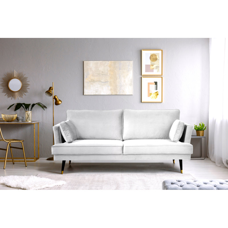 Jazlynn Loveseat, White