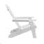 Chaise Adirondack pliante en plastique Tranquilo Depot-70080773