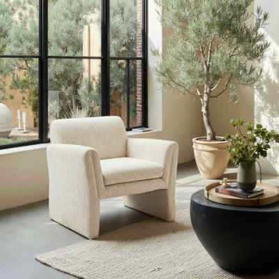 Chaise d'appoint Dobra beige avoine