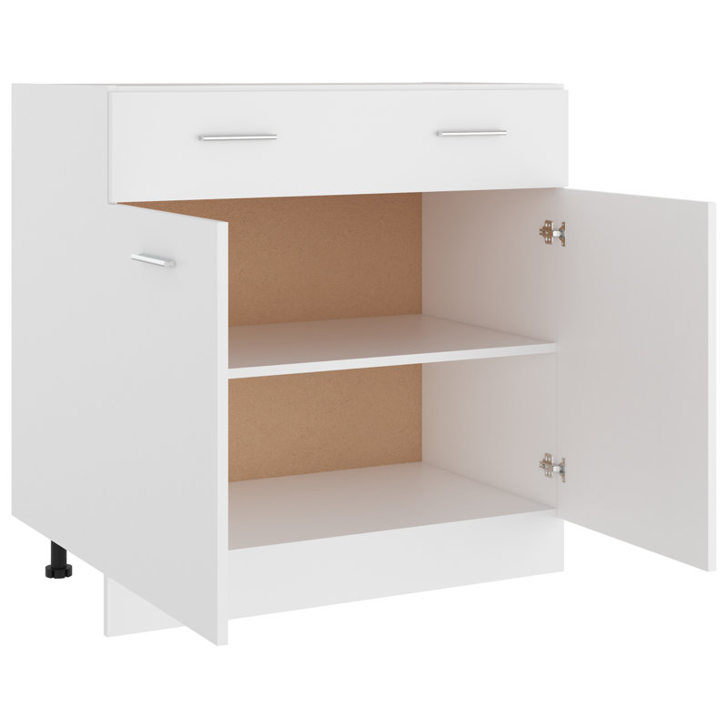 Drawer Bottom Cabinet Lyon, White