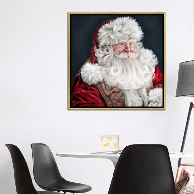 Saint-Nicolas, reproduction d'art sur toile encadrée