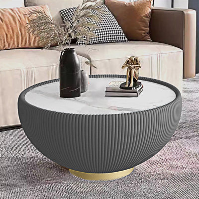 Table basse ronde
