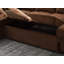 Canapé modulaire surdimensionné de 123 po en forme de U avec méridienne de rangement et 4 coussins décoratifs pour le salon-480710978