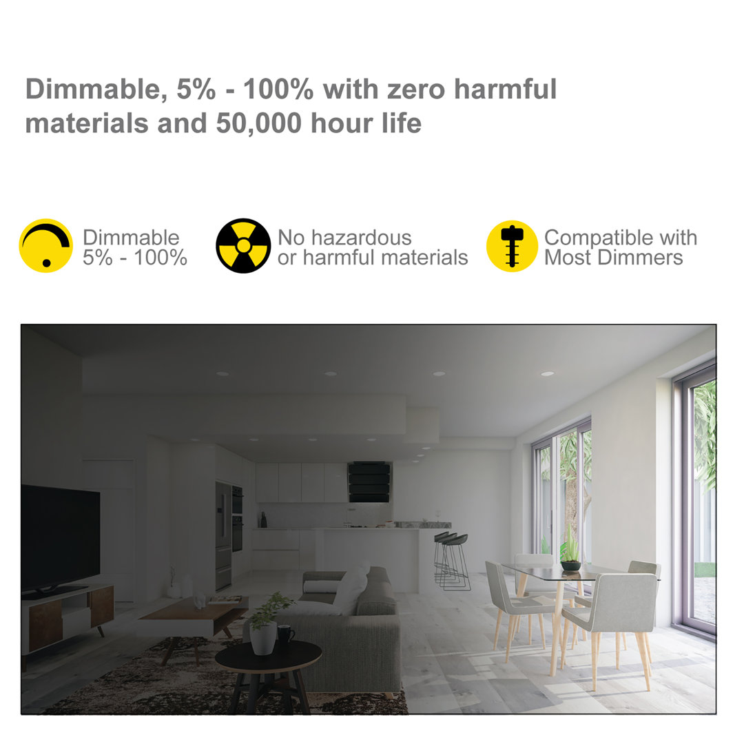 4 in. Slim Canless LED Recessed Light 9W 5CCT 27K-50K Dimmable IC Rated 630LM NUWATT 