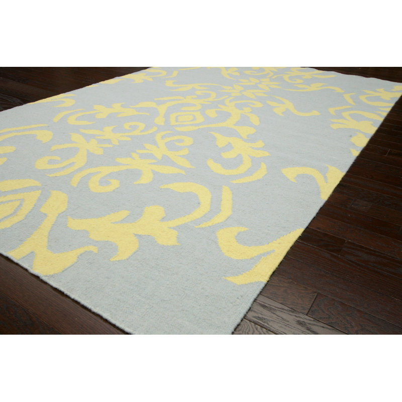 Jayleen Wool Floral Indoor Rug, 5' x 8'