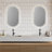 Oleggio Metal Flat Wall Mirror-1686788079